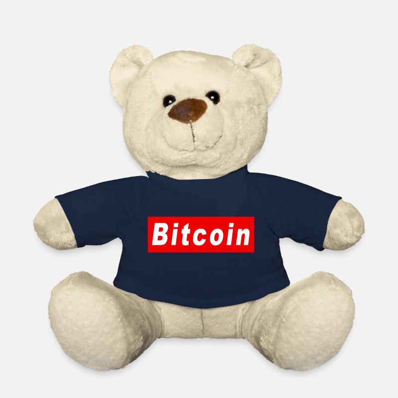 Bitcoin - Teddy Bear - french navy