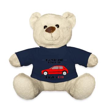 La vie est plus belle en 205 - Nounours - bleu marine - Devant
