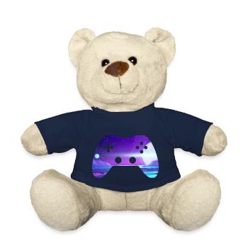 controller - Teddy Bear - french navy - Front