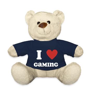 Ich liebe Gaming - Teddy - French Navy - Vorne