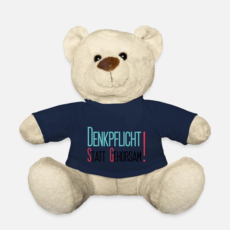 Denkpflicht statt Gehorsam - Teddy - French Navy