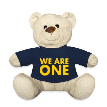 We are one - Nounours - bleu marine - Devant