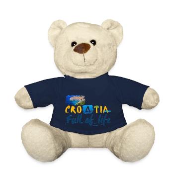Croatie Croate Hrvatska Croatie Croates Croates Croates - Nounours - bleu marine - Devant