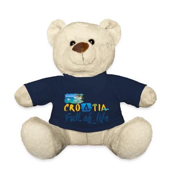 Croatie Croate Hrvatska Croatie Croates Croates Croates - Nounours - bleu marine - Devant