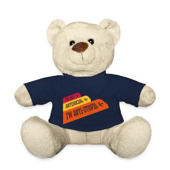 not antisocial anti stupid - Teddy - French Navy - Vorne