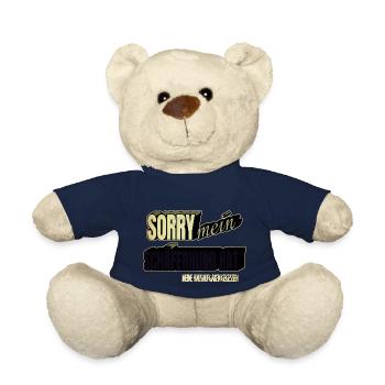 drôle de dire bday berger race de chien cool - Nounours - bleu marine - Devant