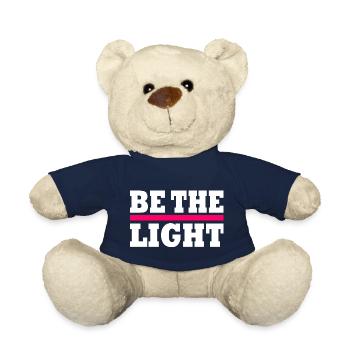 Be the light - Teddy Bear - french navy - Front