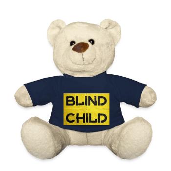 Blindes Kind - Teddy - French Navy - Vorne