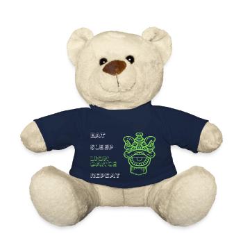 Eat Sleep Lion Dance Repeat - Teddy - French Navy - Vorne