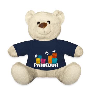 Parkour Traceur Freerun CityParkour Jump-Life - Teddy Bear - french navy - Front