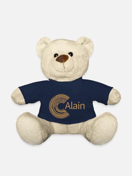 Pour Alain - Nounours - bleu marine