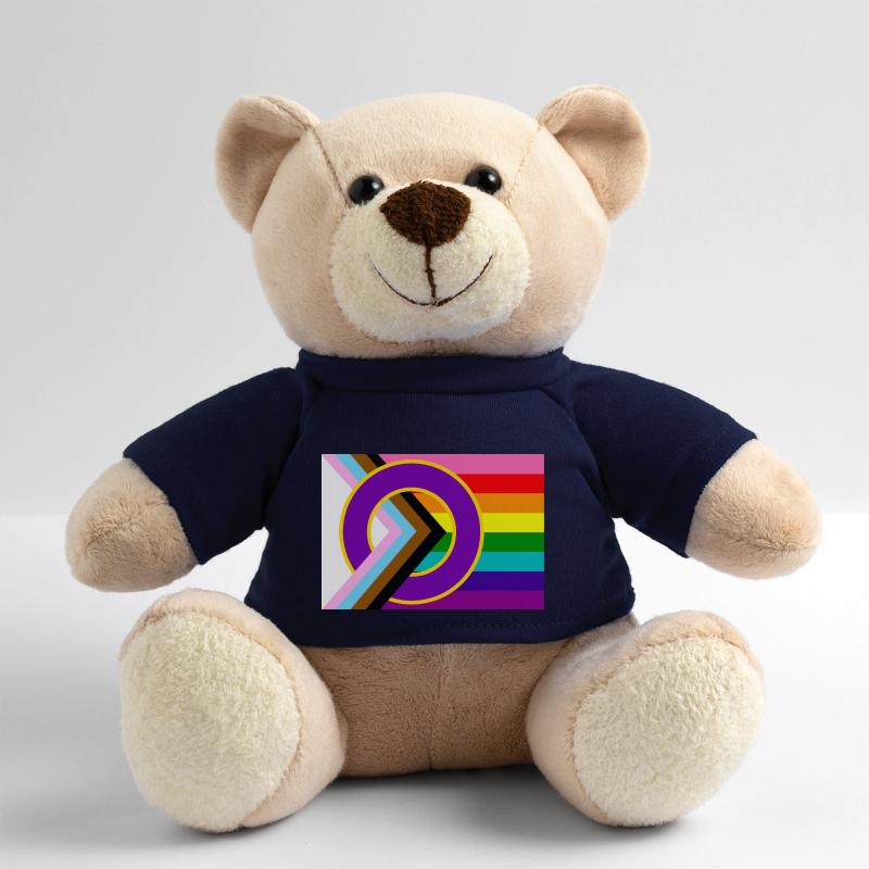 Progressive Pride-Flagge Teddy