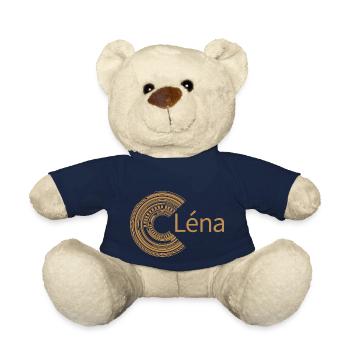 For Léna - Teddy Bear - french navy - Front