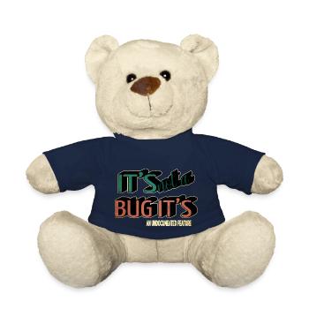 C Sharp Programming Gift Christmas Carols Happy - Teddy Bear - french navy - Front