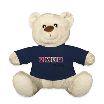 Baby loading… Aufdruck - Teddy - French Navy - Vorne
