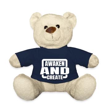Driving Innovation Fun Personal Enlightenment - Teddy Bear - french navy - Front