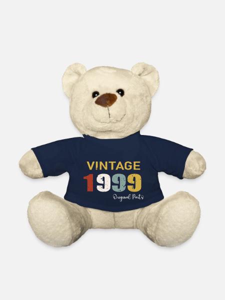 Original parts 1999 - Cadeau d Anniversaire 25 ans - Teddybjørn - navy