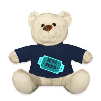 Abitur 2025 stamp - Teddy Bear - french navy - Front