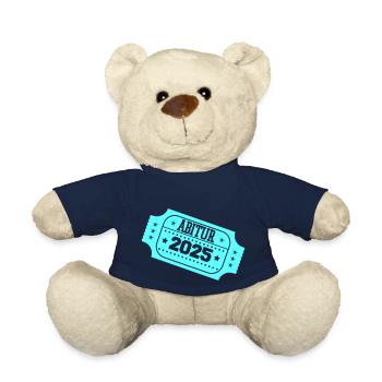 Abitur 2025 stamp - Teddy Bear - french navy - Front