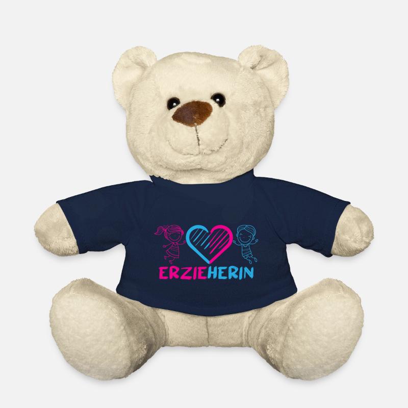 Erzieherin Kindergarten Kita Beruf Kindergärtnerin - Teddy - French Navy