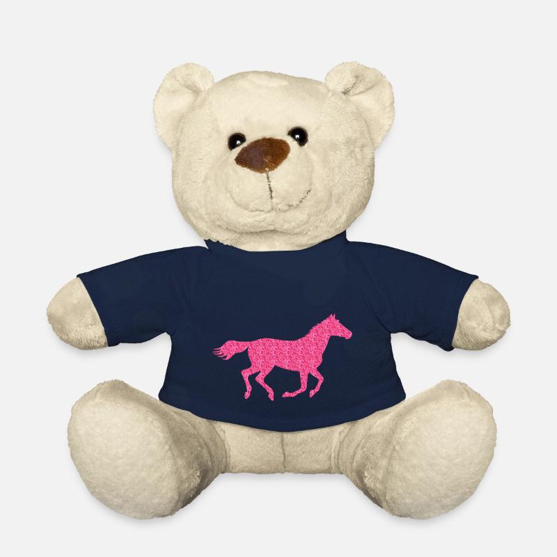 Glitzer Pferd - Teddy - French Navy