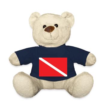 TAUCHFLAGGE - Teddy - French Navy - Vorne