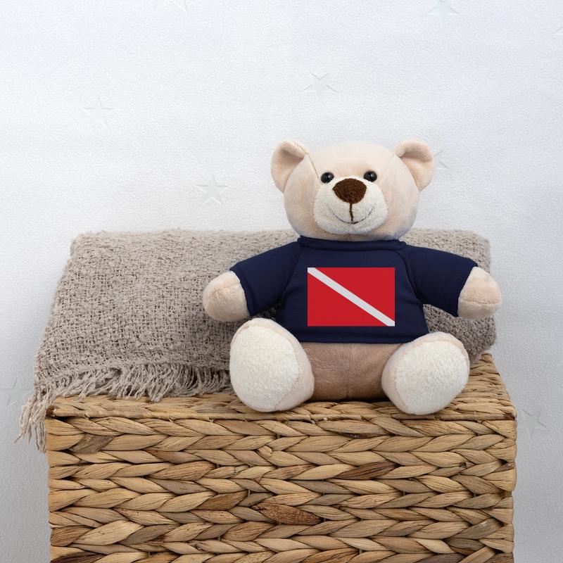 PLONGEUR PLONGEUR VERS LE BAS DRAPEAU Nounours
