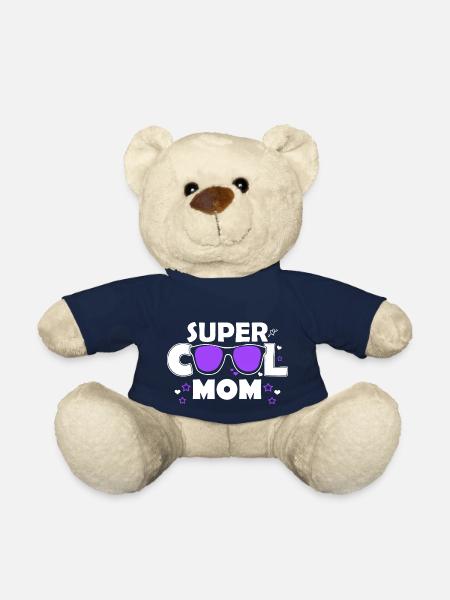 Mother - Teddy Bear - french navy
