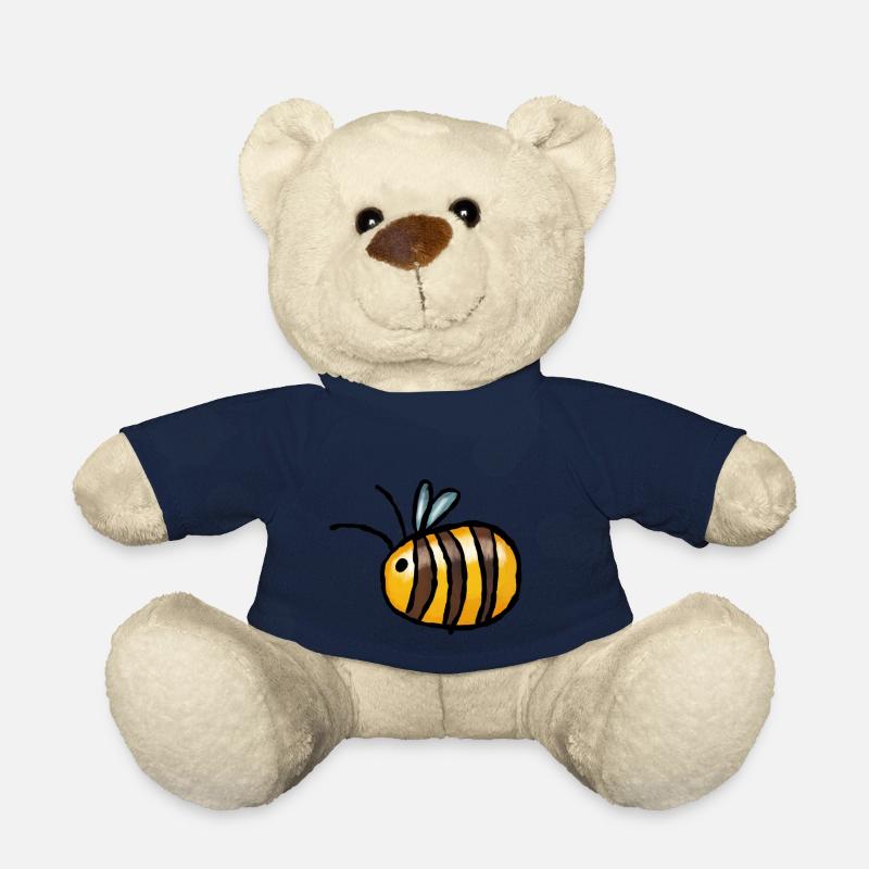 Abeille - Nounours - bleu marine