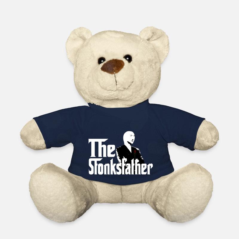 Père Stonks - Nounours - bleu marine
