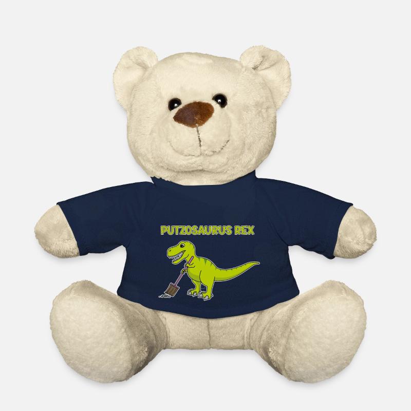 T-Rex Besen Reinigung Putzosaurus - Teddy - French Navy