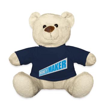 Texte du logo Money Maker - Nounours - bleu marine - Devant
