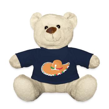 Mexikanischer Hut - Teddy - French Navy - Vorne