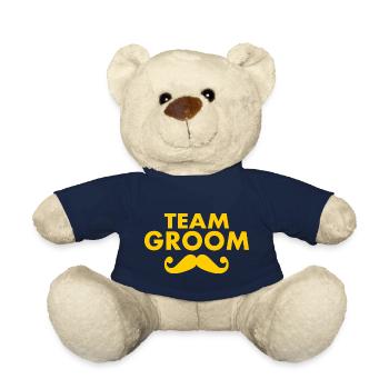 Team groom - Nounours - bleu marine - Devant