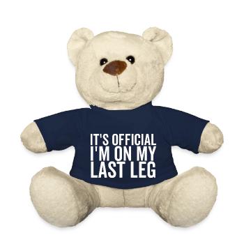 Es ist offiziell, ich bin auf meiner letzten Etappe - Teddy - French Navy - Vorne
