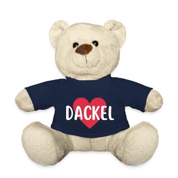 Dackel Dackelliebe Hundemensch - Teddy - French Navy - Vorne