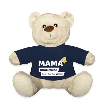 Mama hoch 4 - Teddy - French Navy - Vorne