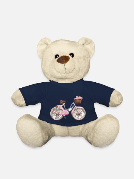 Fahrrad Fahrradfahrer Radfahren Radeln Radfahrer - Teddy - French Navy