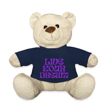 VIVEZ VOTRE RÊVE - Nounours - bleu marine - Devant