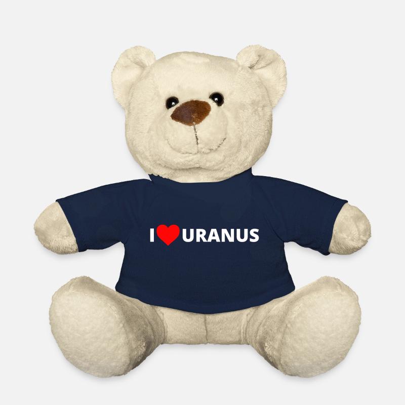 I Love Uranus Hell - Teddy Bear - french navy