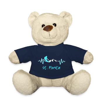 Skifahren St Moritz - Teddy - French Navy - Vorne