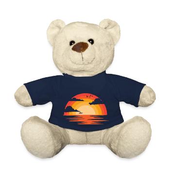 Sunset - Teddy Bear - french navy - Front