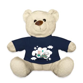 Marine Conservation, you are turtley awesome - Teddy Bear - french navy - Front