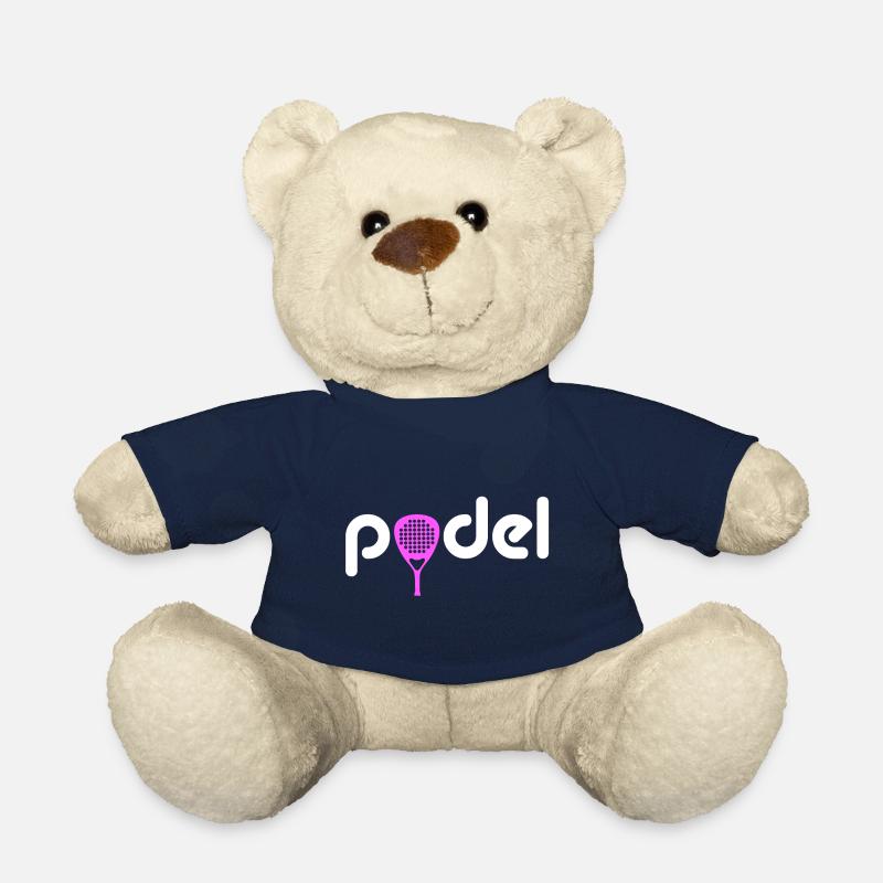 Femme de padel - Nounours - bleu marine