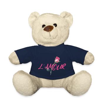 L' amour mit Rose - Teddy - French Navy - Vorne