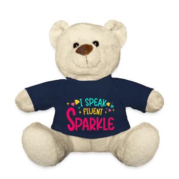 Diamond Painting Artist Speak Sparkle Diamond - Teddy - French Navy - Vorne