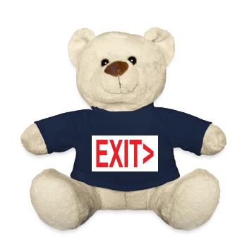 Exit / Ausgang / Notausgang - Teddy - French Navy - Vorne