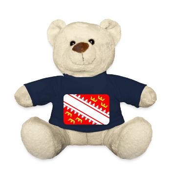 ALSACE FLAG round corner 400 dpi - Nounours - bleu marine - Devant