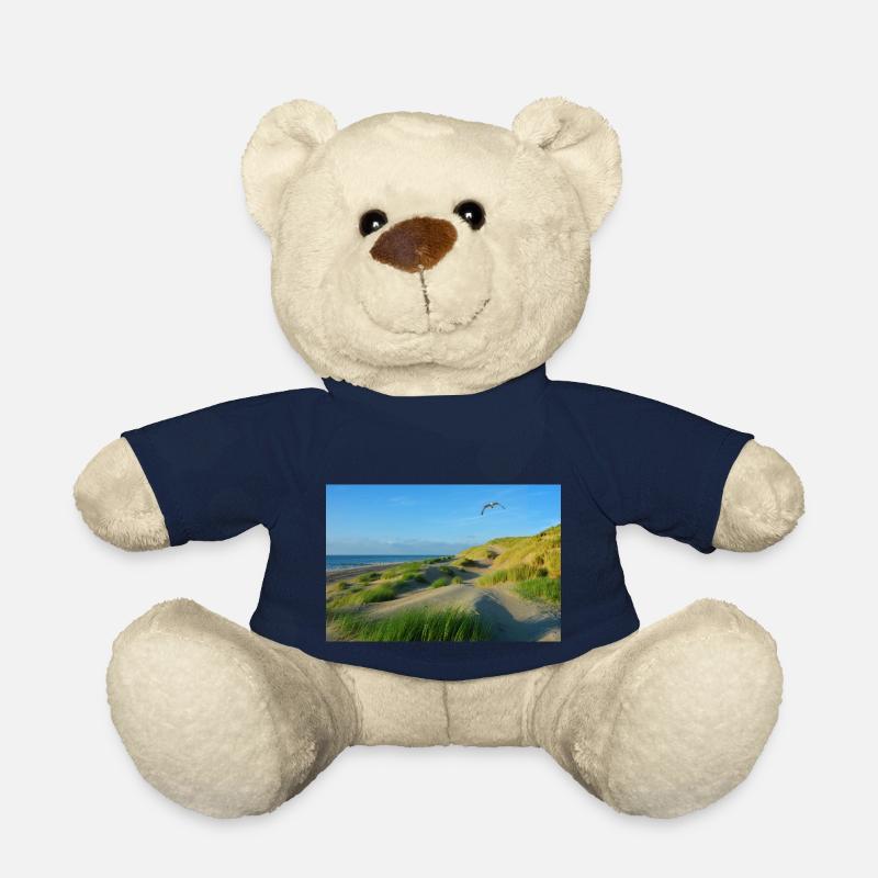 Dunes de la mer du Nord - Nounours - bleu marine