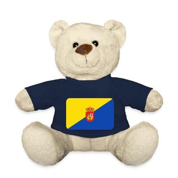 GRAN CANARIA FLAG round corner 400 dpi - Nounours - bleu marine - Devant